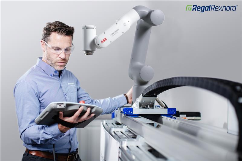 Regal Rexnord and ABB Robotics Collaborate for Seamless Integration of Cobot 7th Axes